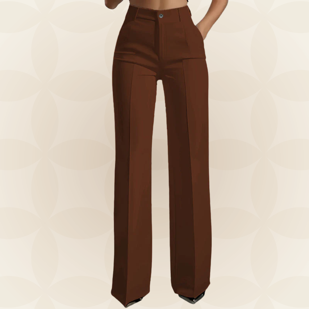Karin | Pantalon élégant à jambe large