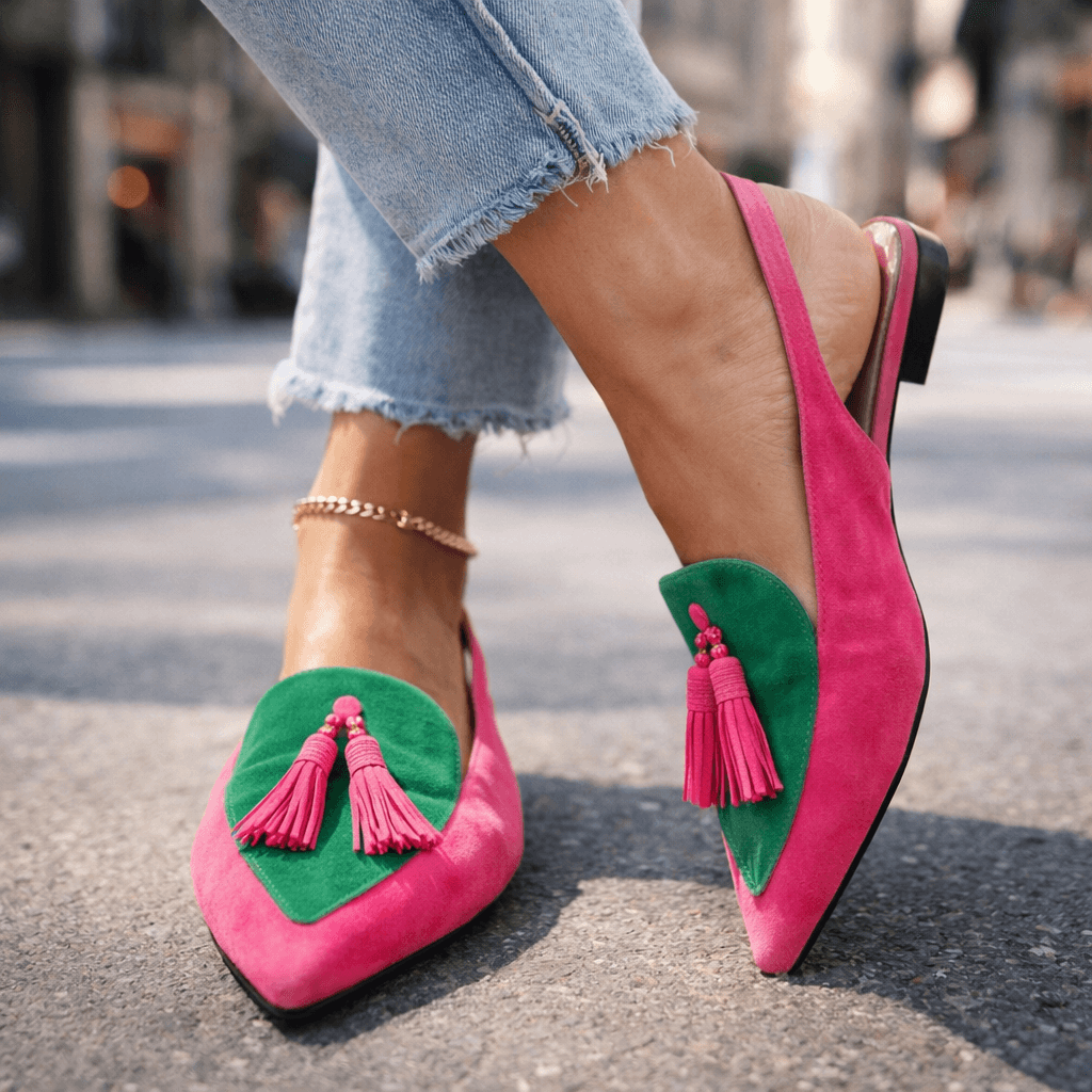Elena | Sandales à brides et franges