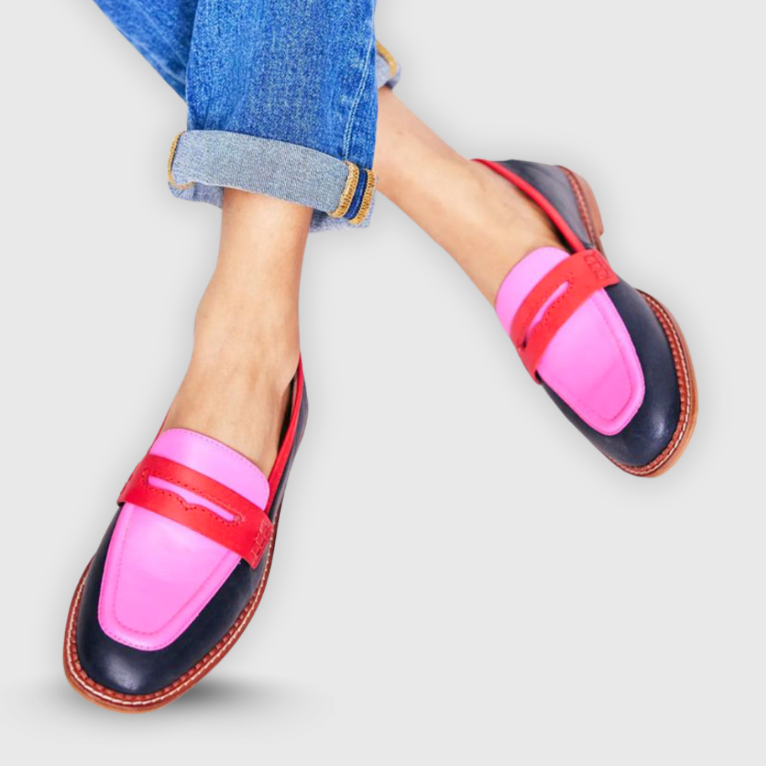 Giuliana | Mocassins bicolores