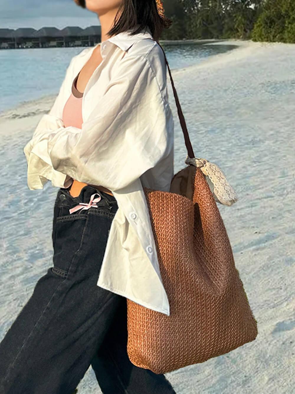 Sara | Sac à main en paille