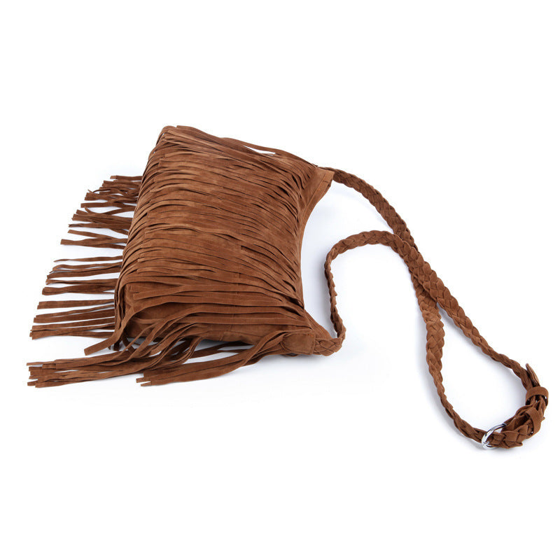 Laura | Sac bandoulière à pompons