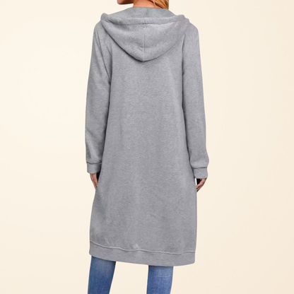 Brixley™ | Cardigan Long Zippé Oversize