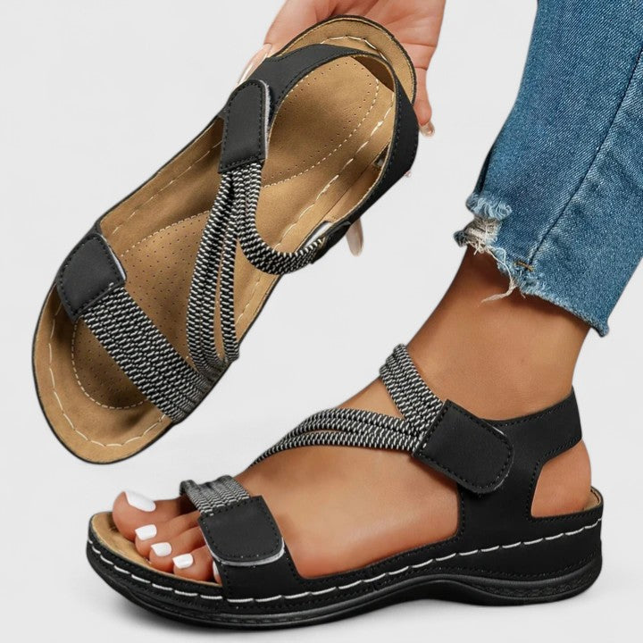 Noreen | Sandales confortables et rembourrées