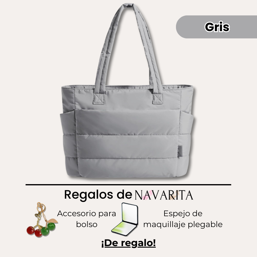 Sac matelassé organisé