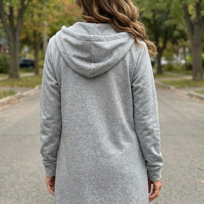 Brixley™ | Cardigan Long Zippé Oversize