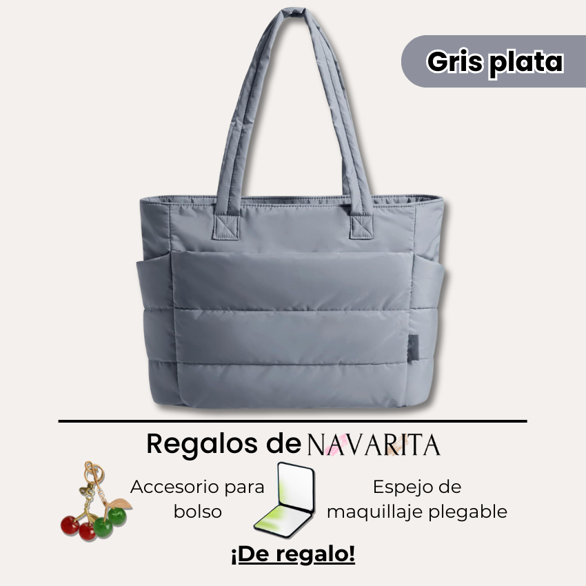 Sac matelassé organisé