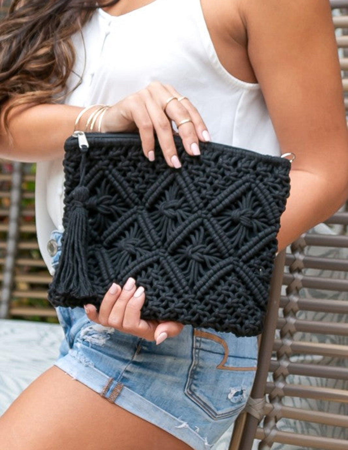 Marilyn | Sac à main en macramé