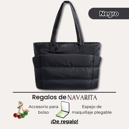 Sac matelassé organisé