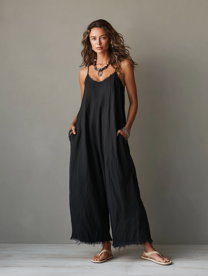Lia | Combinaison minimaliste en lin