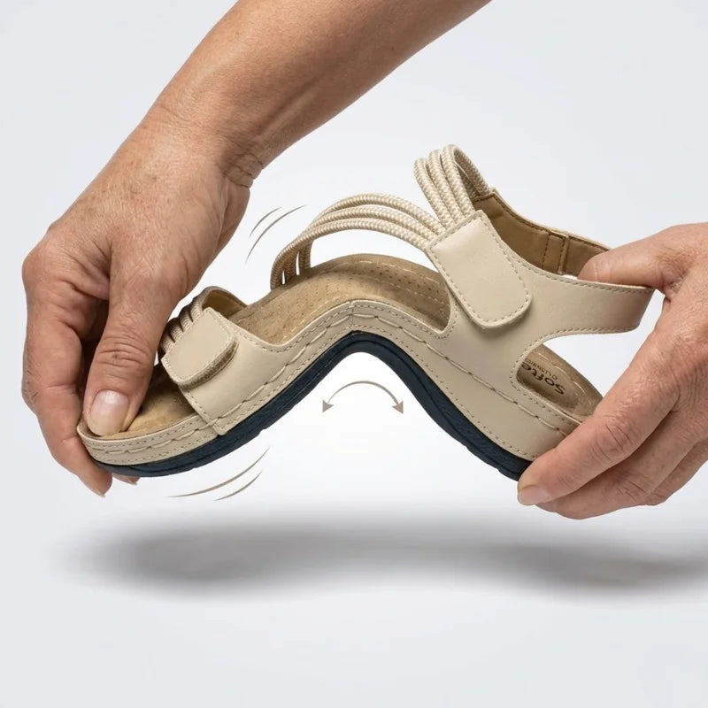 Noreen | Sandales confortables et rembourrées