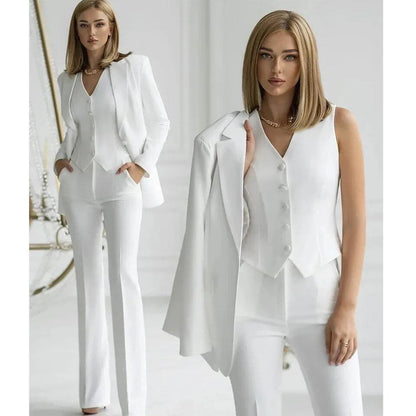 Lia | Tailleur « Safira » (veste, pantalon et gilet)