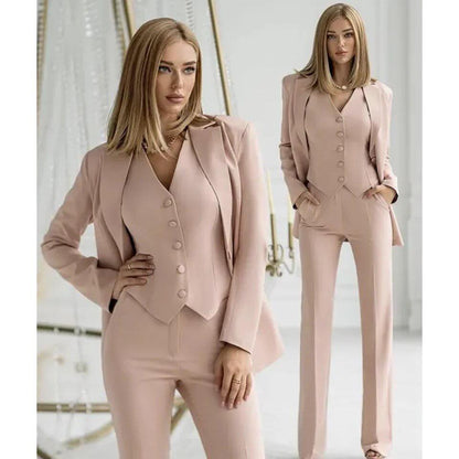 Lia | Tailleur « Safira » (veste, pantalon et gilet)