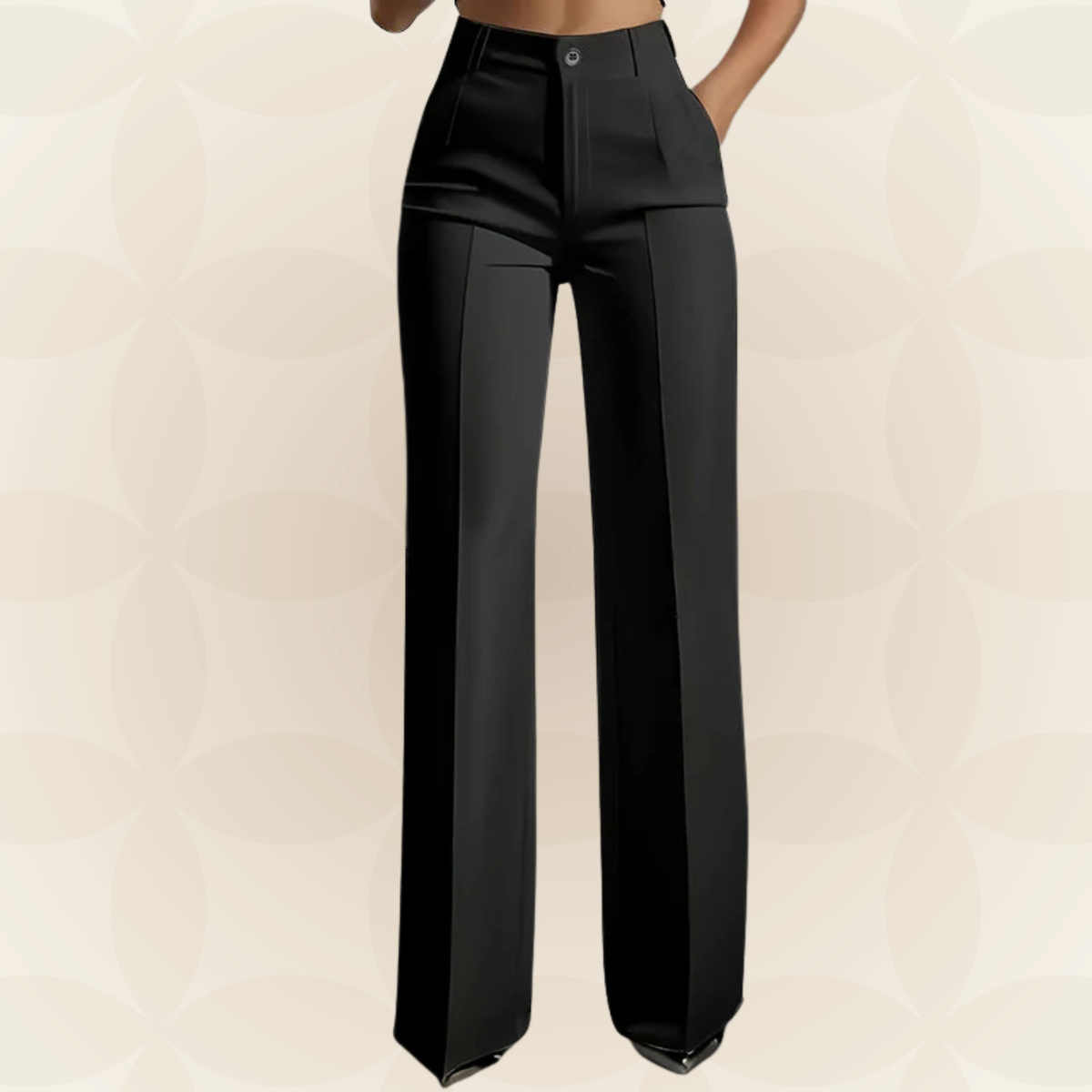 Karin | Pantalon élégant à jambe large