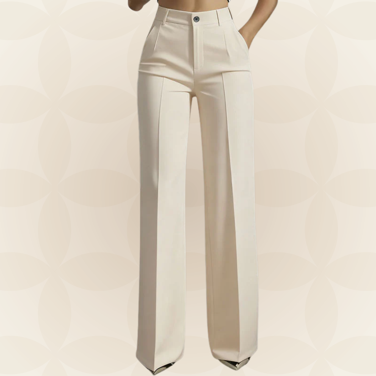 Karin | Pantalon élégant à jambe large