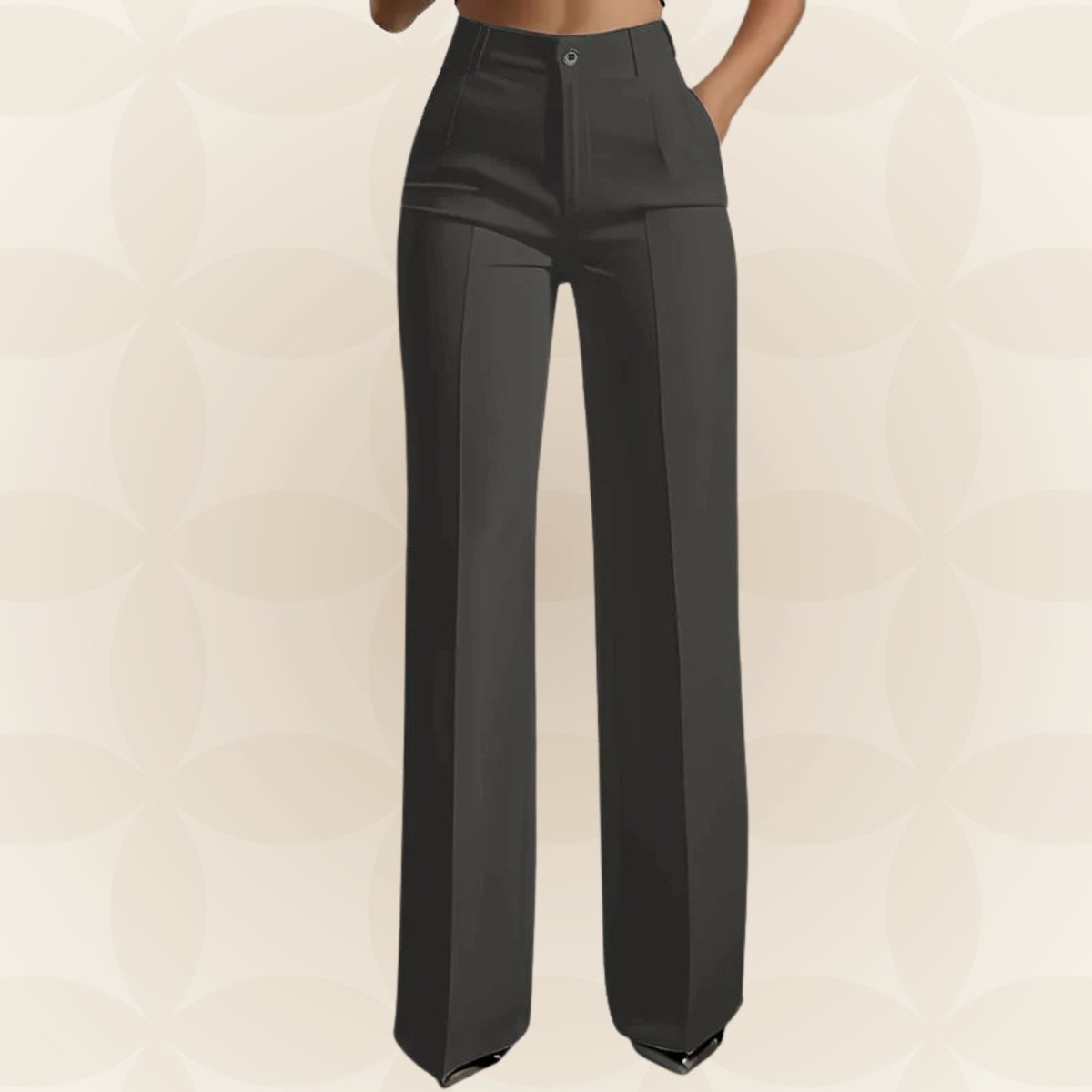 Karin | Pantalon élégant à jambe large