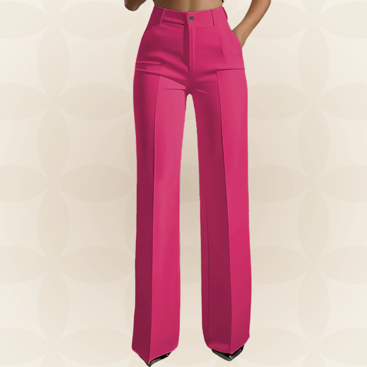 Karin | Pantalon élégant à jambe large
