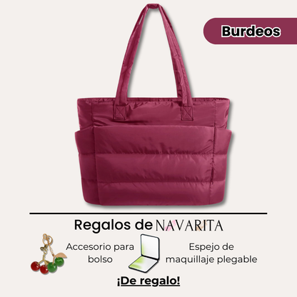 Sac matelassé organisé