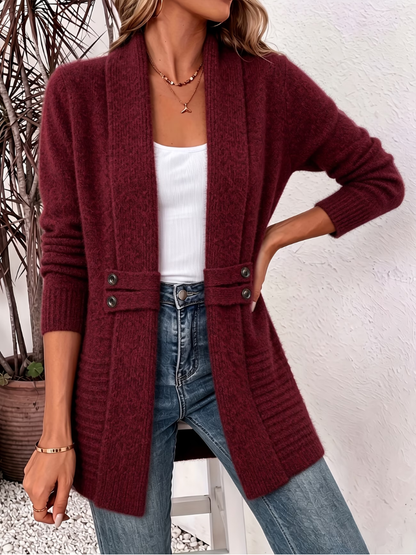 Sophie | Cardigan en Maille Ajourée