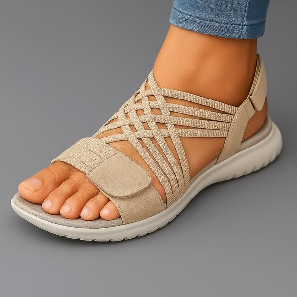 Bridget | Sandales tressées confort
