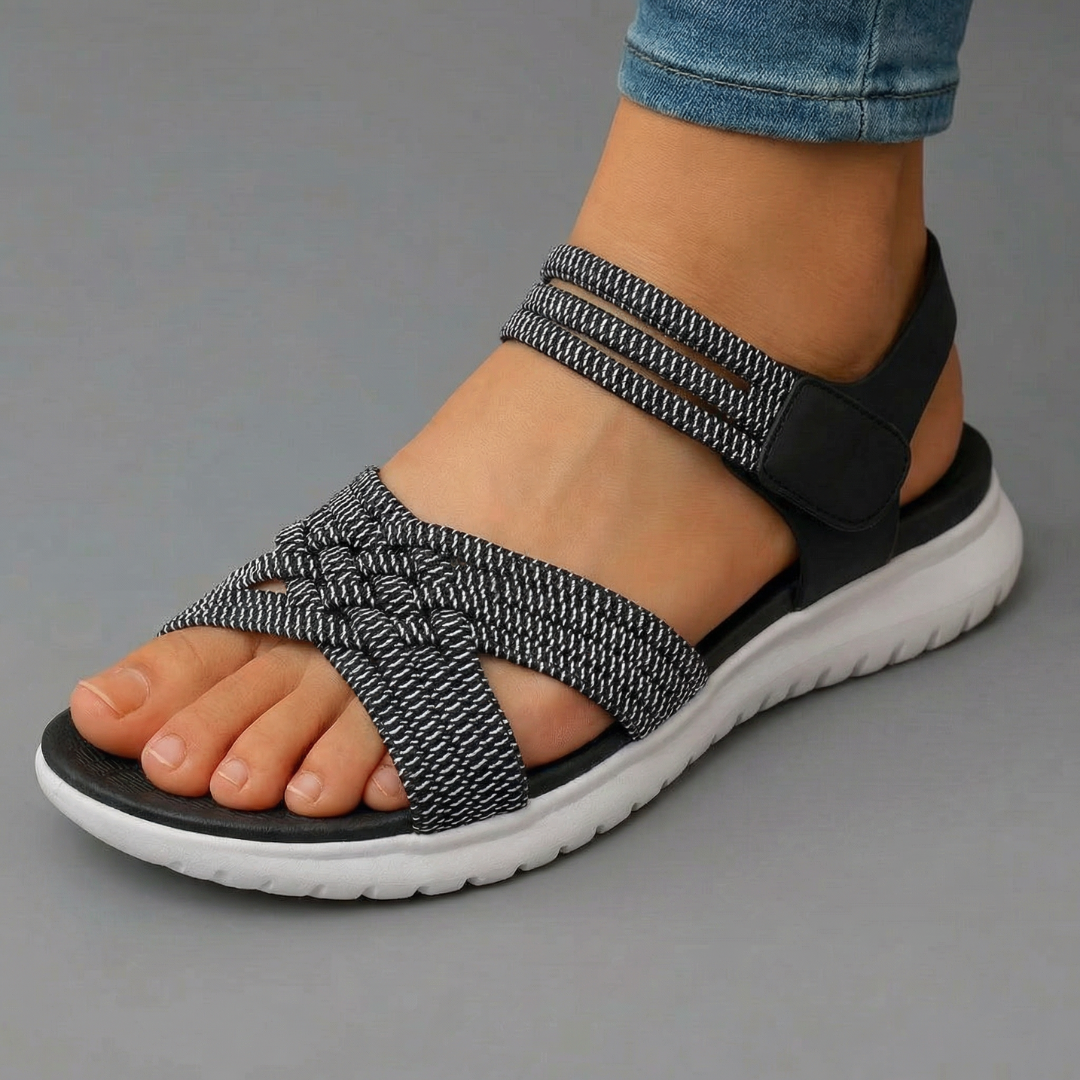 Cleo | Sandales rembourrées confort
