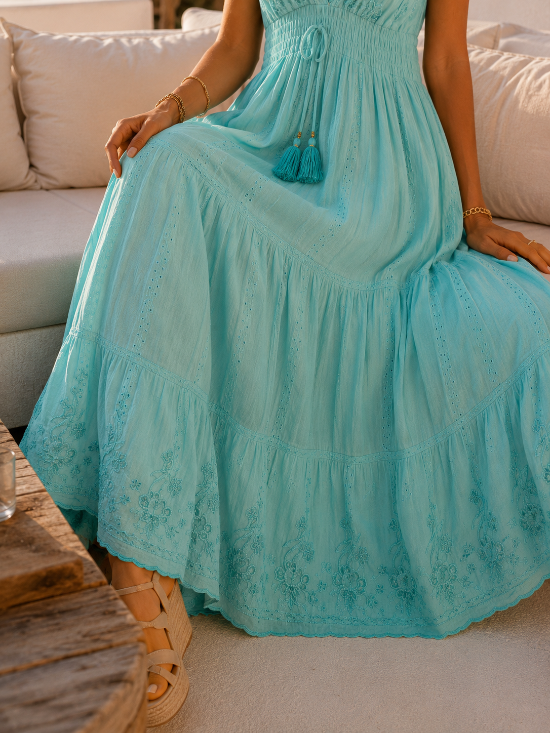 Lea | Robe Cala turquoise