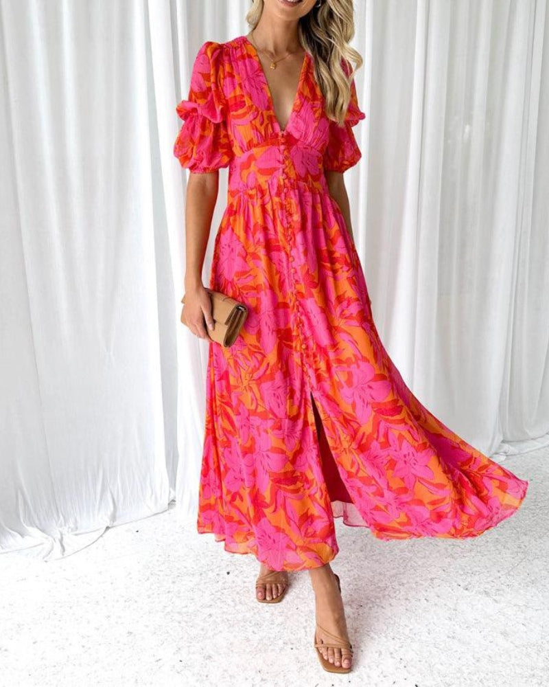 Lilibet | Robe fluide rayonnante