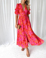 Lilibet | Robe fluide rayonnante
