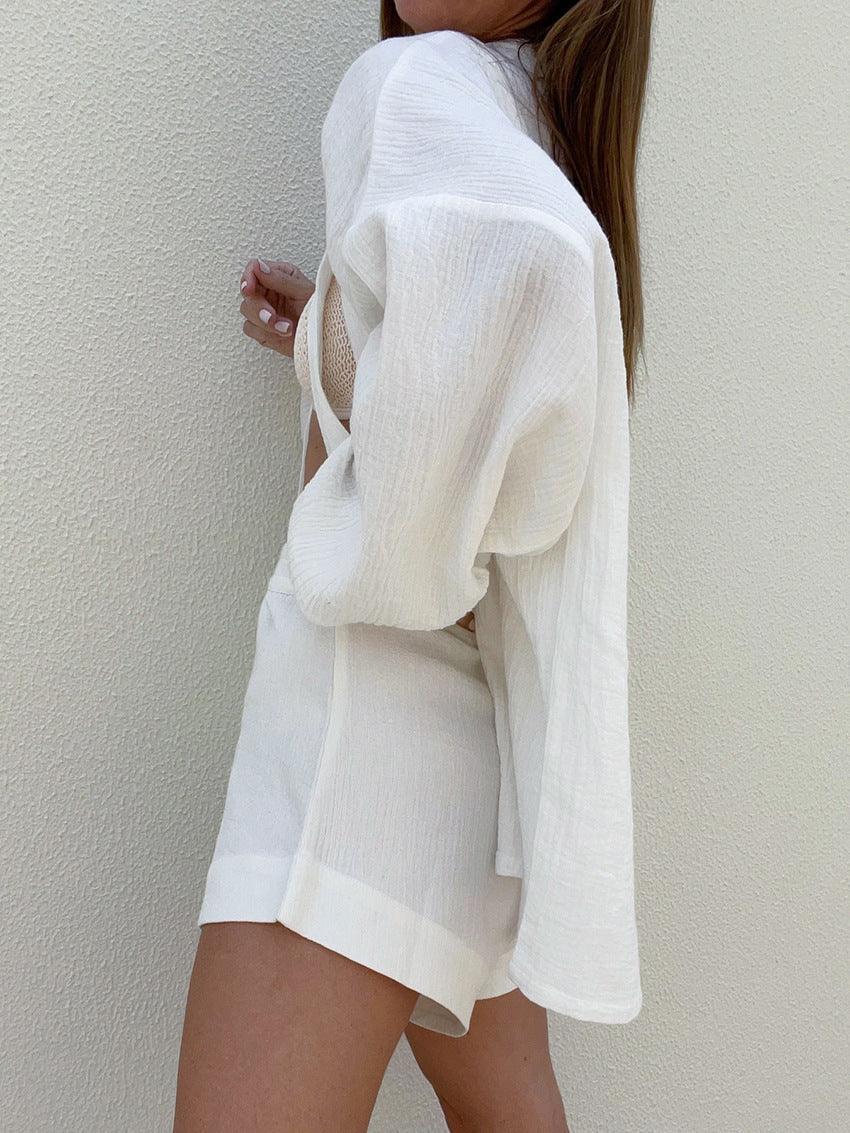 Amanda | Ensemble deux pièces avec short
