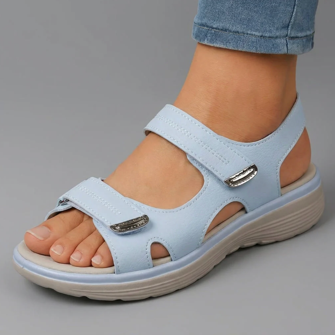 Noreen | Sandales réglables confort