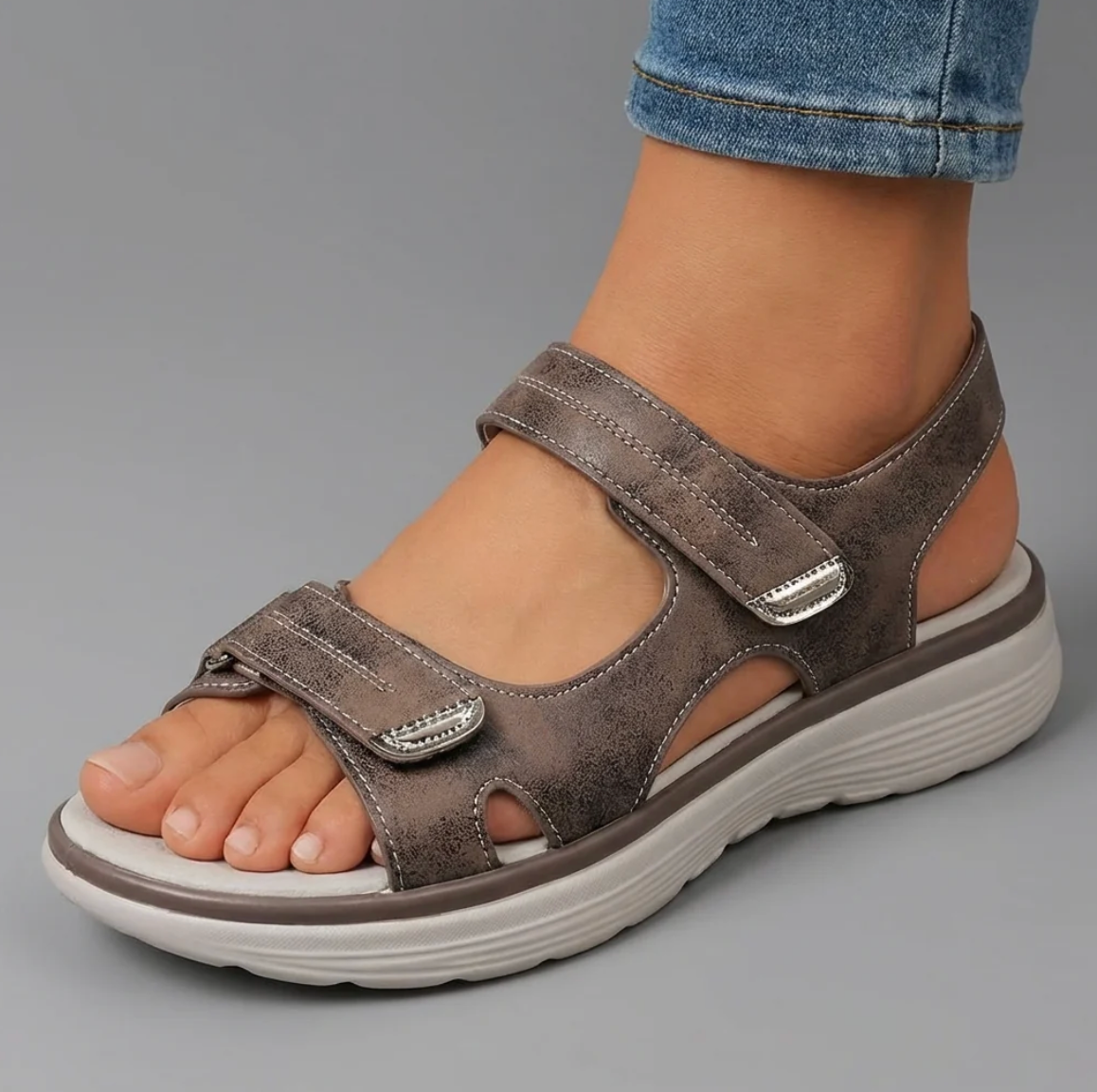 Noreen | Sandales réglables confort