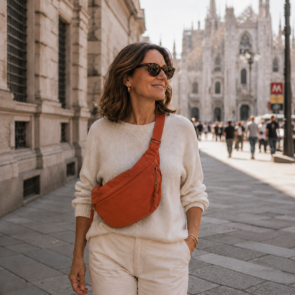 Gioi | Sac porté épaule orange