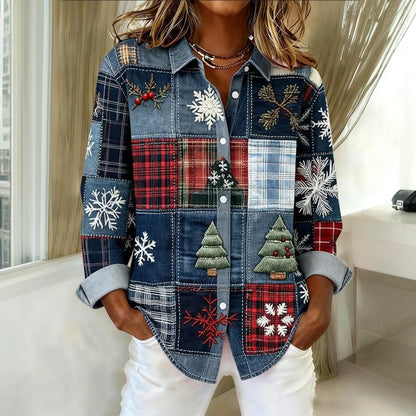 Ana | Blouse de Noël décontractée