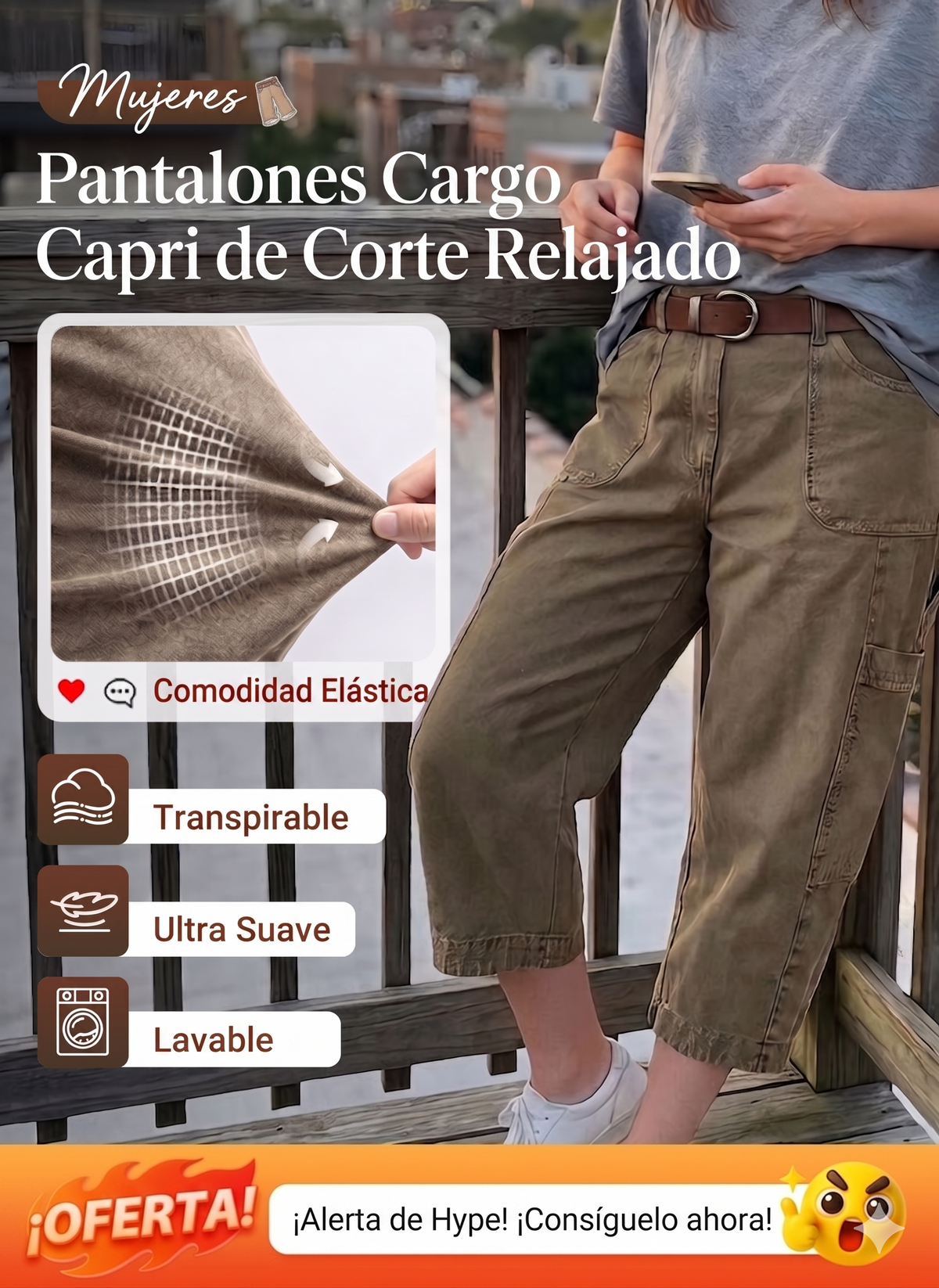 Susana | Pantalon polyvalent