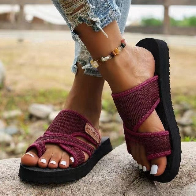 Nadette | Claquettes rembourrées confort