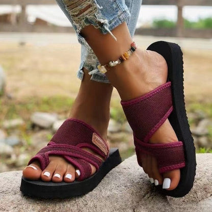 Nadette | Claquettes rembourrées confort