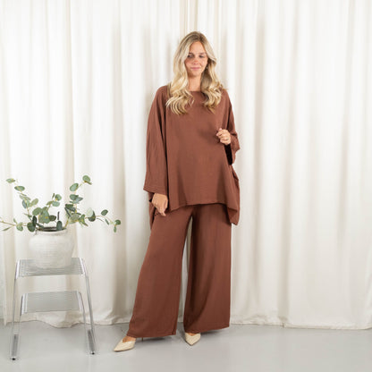 Ensemble Colette, coloris café