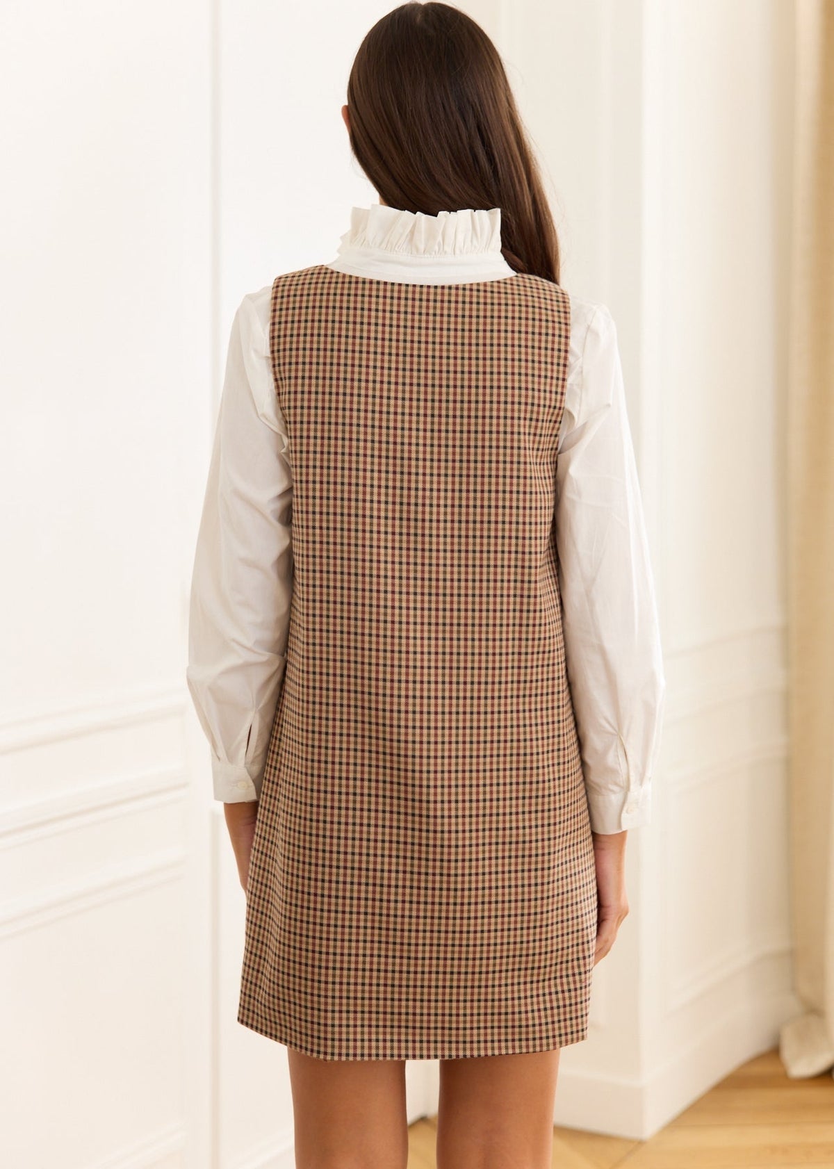 Robe à carreaux Yana