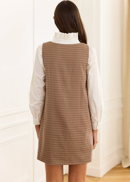Robe à carreaux Yana