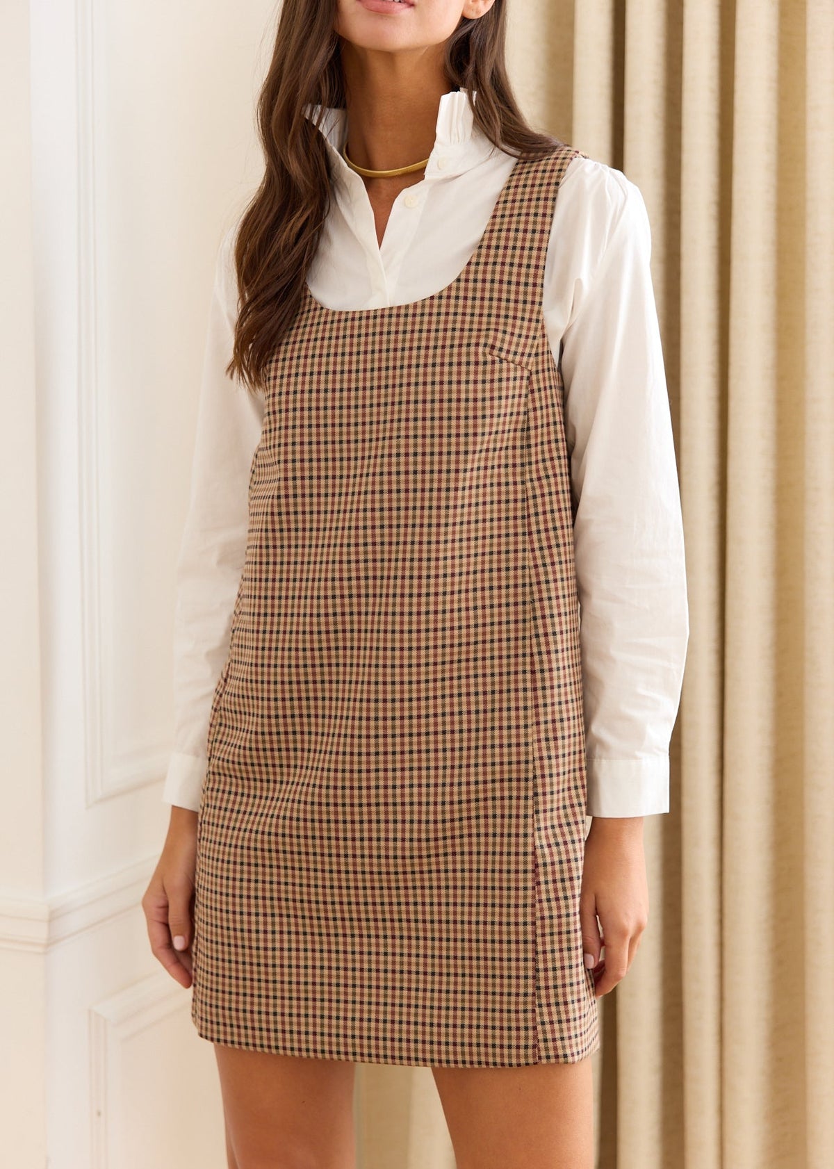 Robe à carreaux Yana