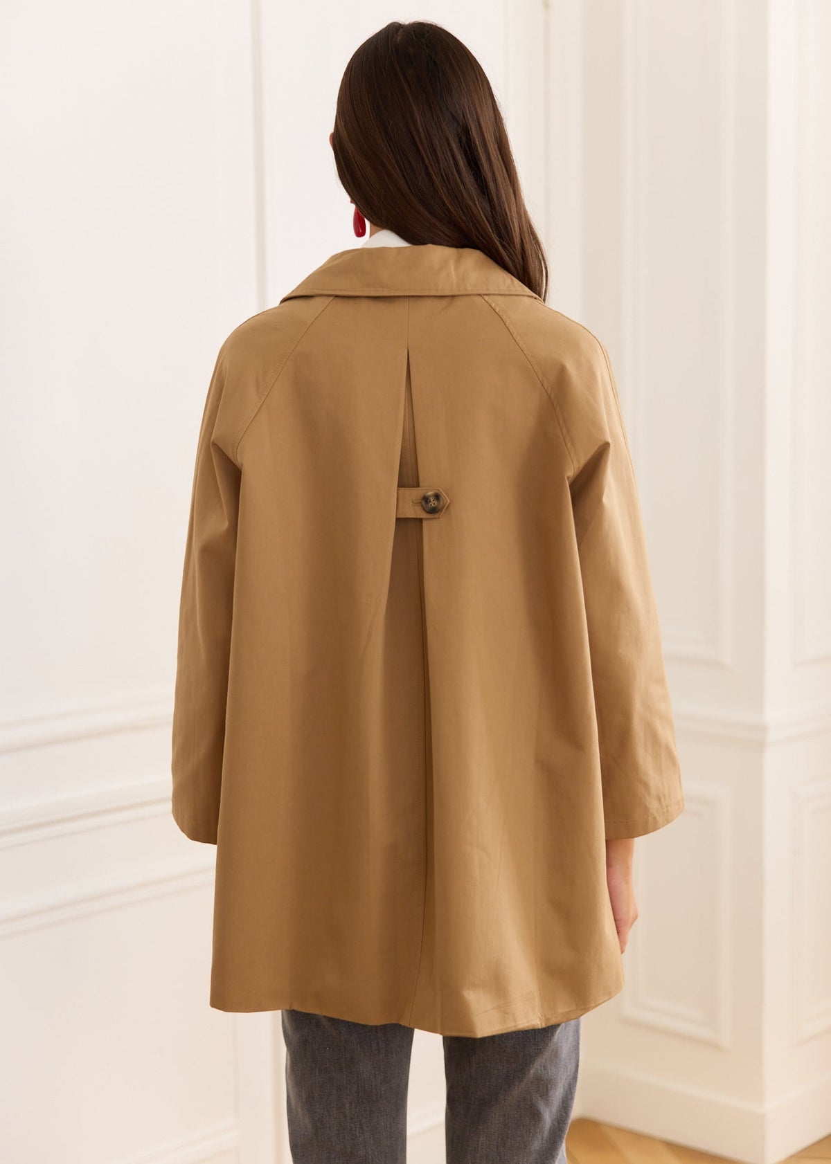 Trench mi-long Aron