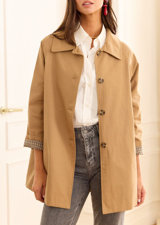 Trench mi-long Aron
