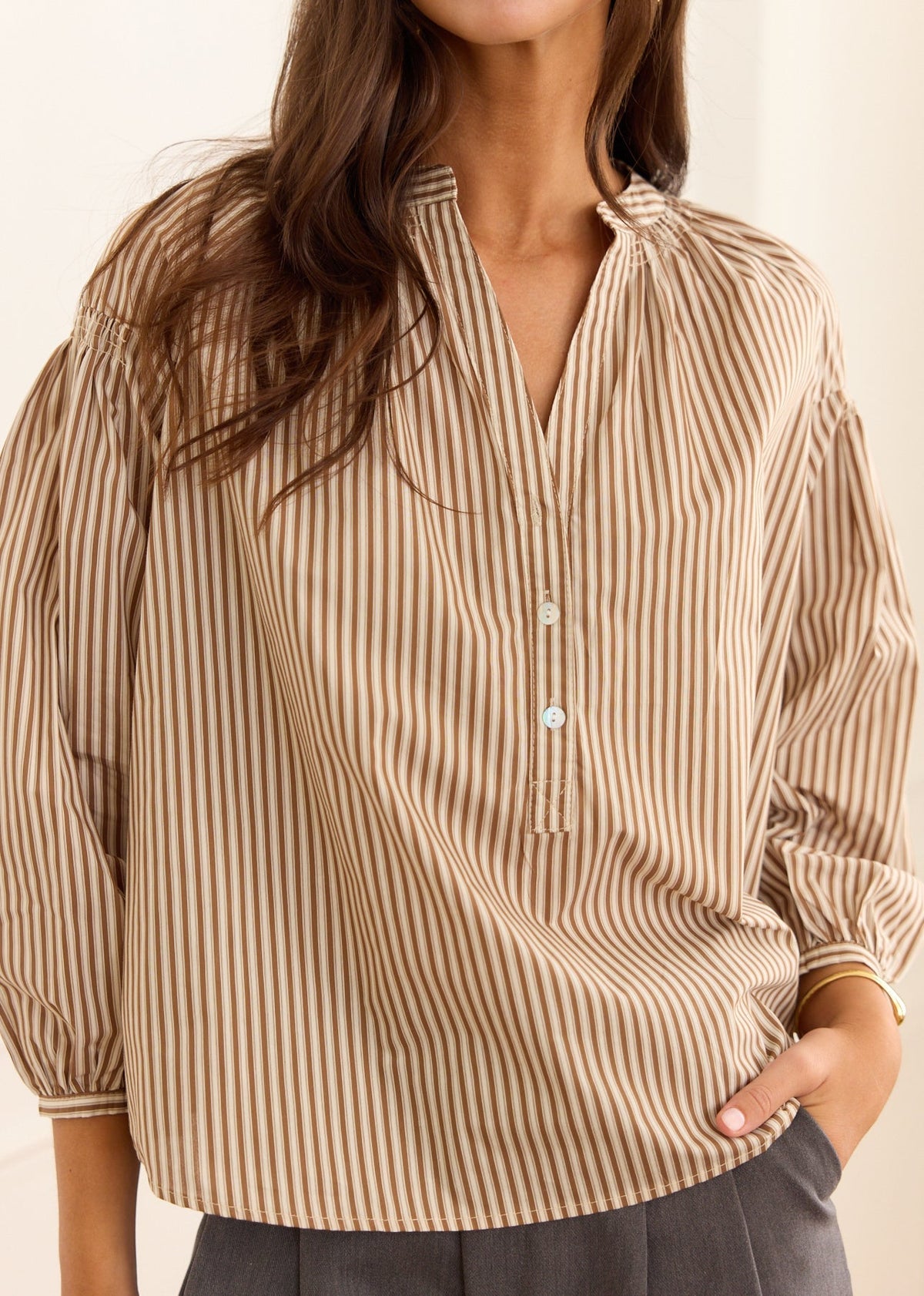 Blouse rayée Manel