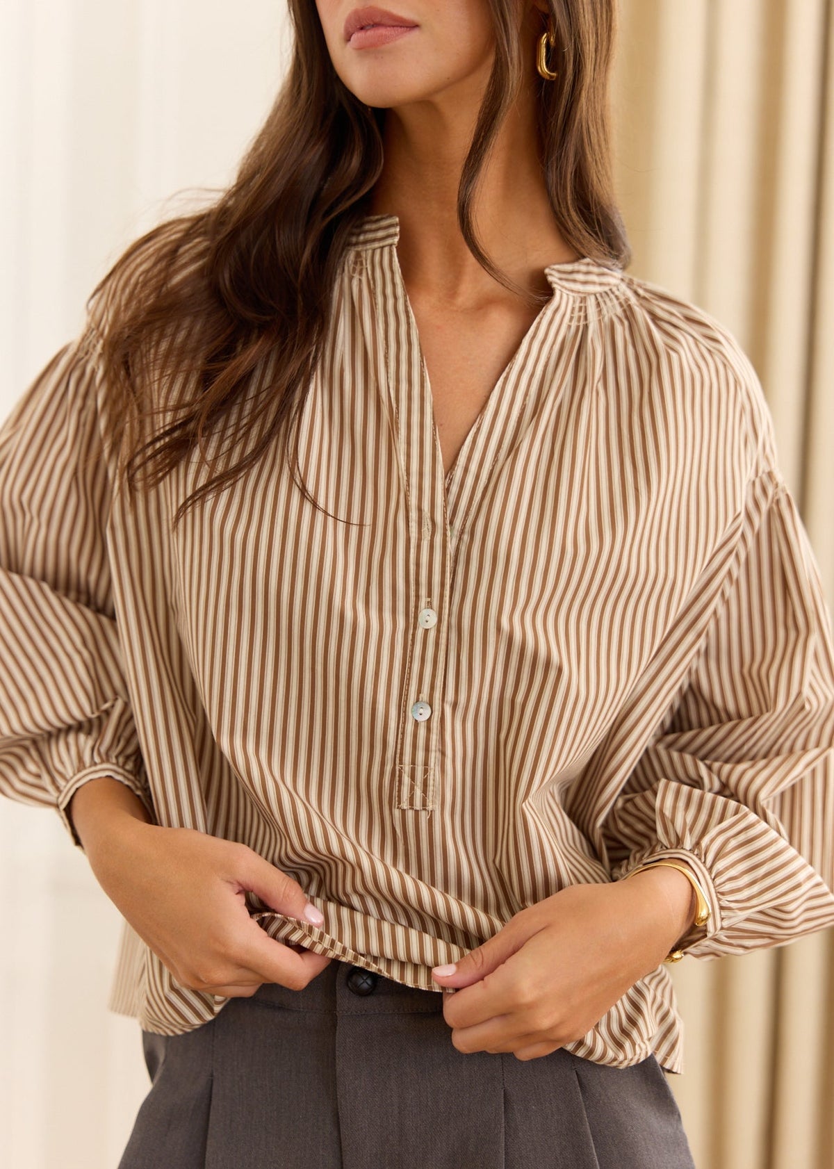 Blouse rayée Manel