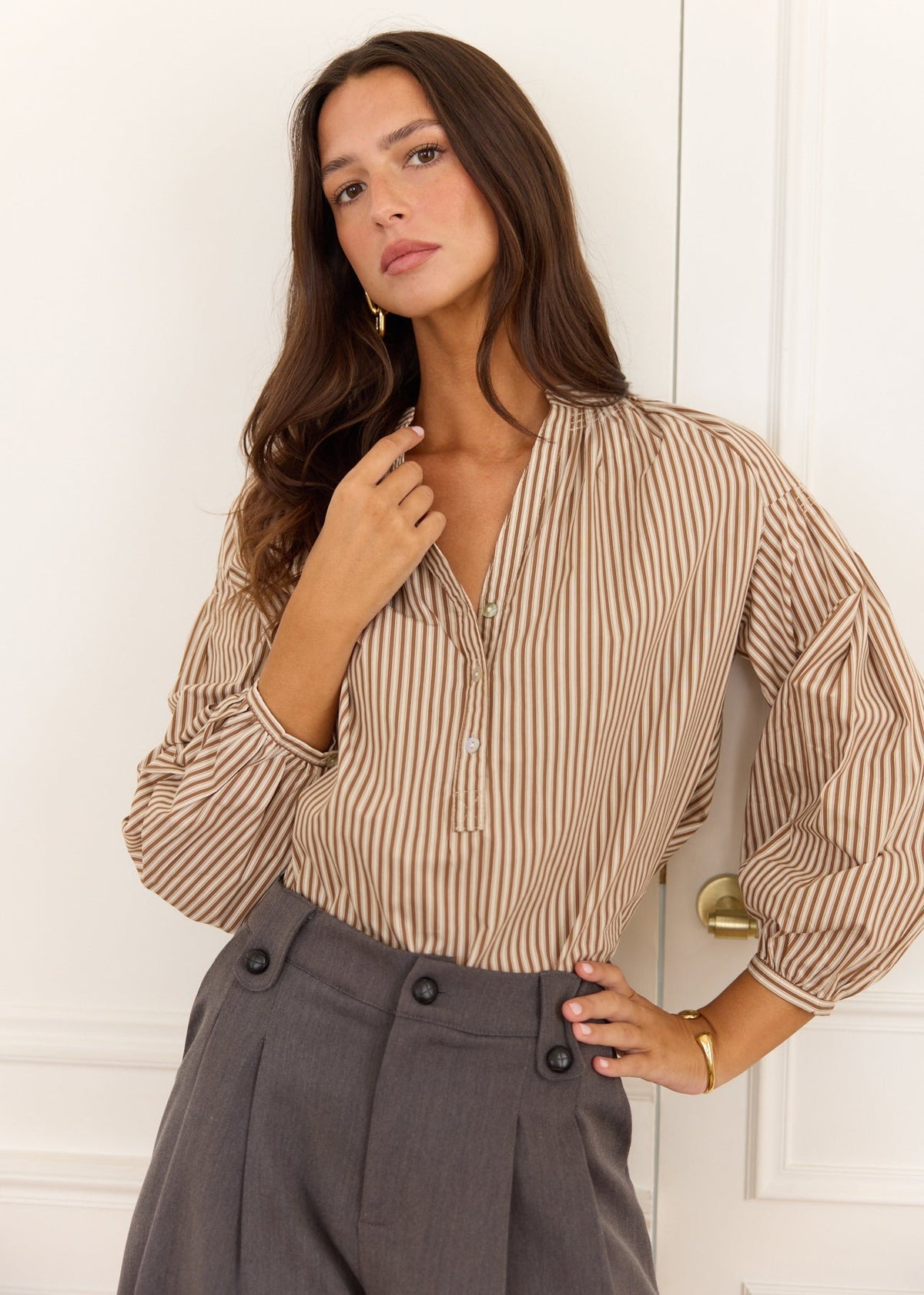 Blouse rayée Manel
