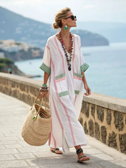 Vera™ | Robe Longue Coastal Flow