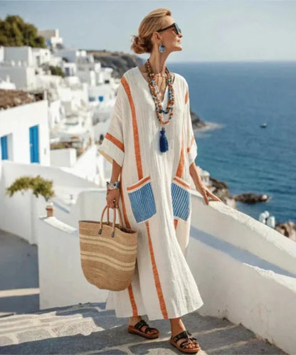 Vera™ | Robe Longue Coastal Flow