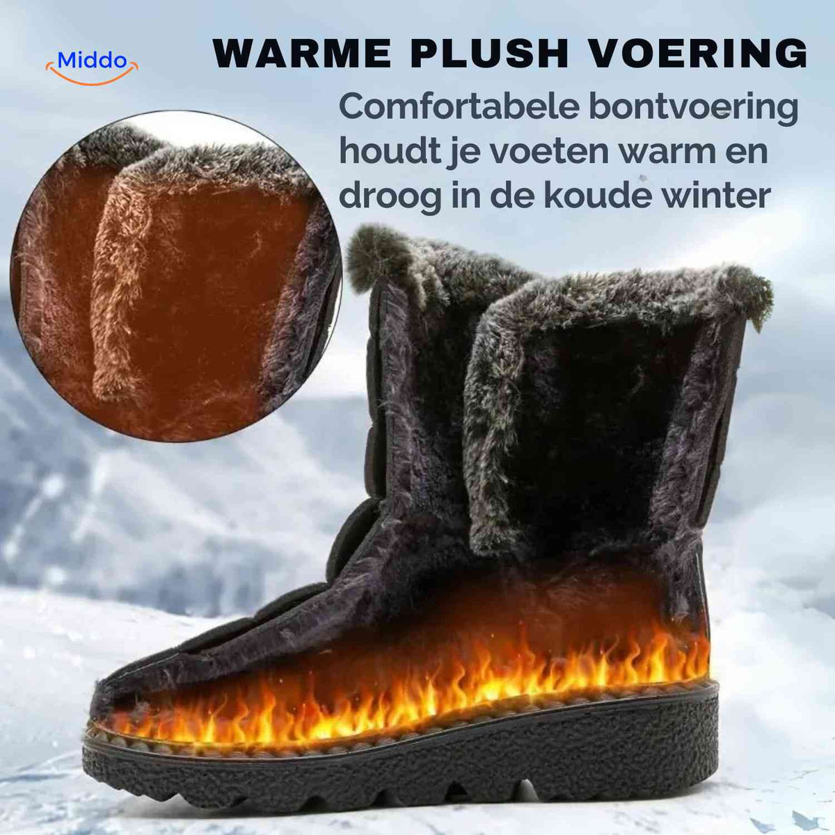 SnowLuxe™ Boots | Chaudes, antidérapantes et confortables pour l'hiver