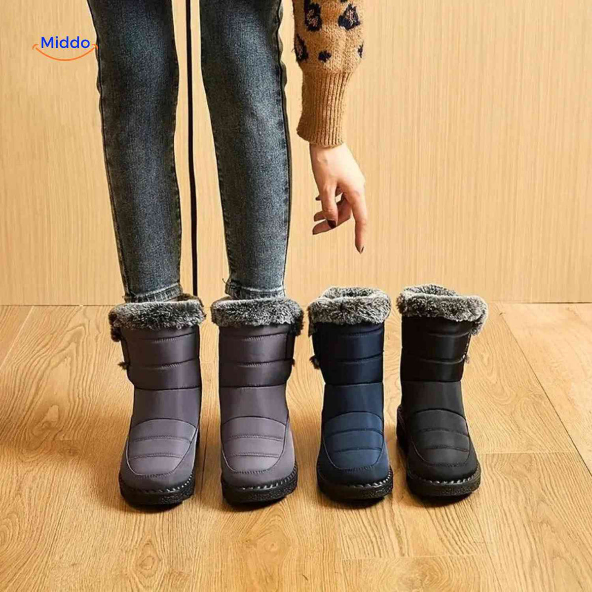 SnowLuxe™ Boots | Chaudes, antidérapantes et confortables pour l'hiver