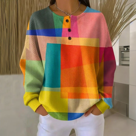 Ani | Sweat vintage coloré - Maison Lunelle