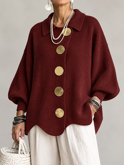Ardelle™ | Cardigan Oversize à Col